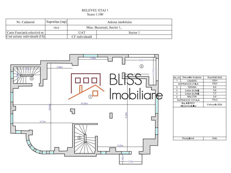 Vila de Inchiriat Dorobanti | Primaverii | Kiseleff | Aviatorilor - 4 Camere - ID:124774 | Bliss Imobiliare / Photo 3 - BLISS Imobiliare