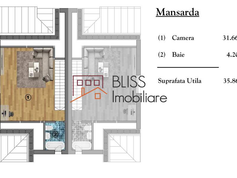 Casa Autumn Briza4Seasons Otopeni | BLISS Imobiliare | Bliss Imobiliare / Photo 22 - BLISS Imobiliare