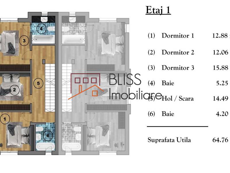 Casa Autumn Briza4Seasons Otopeni | BLISS Imobiliare | Bliss Imobiliare / Photo 21 - BLISS Imobiliare