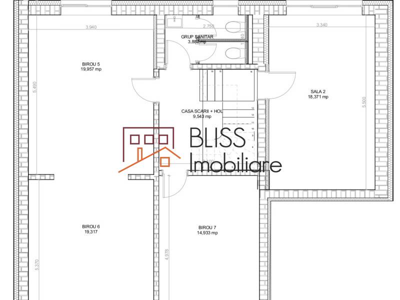 10-Room Office Building Flexible Spaces Air Conditioning, Bucharest / Ilfov | Bliss Imobiliare / Photo 3 - BLISS Imobiliare