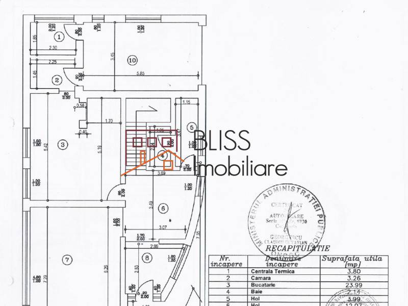 Villa for Sale Baneasa | Sisesti | Jandarmerie | Straulesti | Sector 1, Bucharest - 5 Bedroom - ID:44863 | Bliss Imobiliare / Photo 9 - BLISS Imobiliare