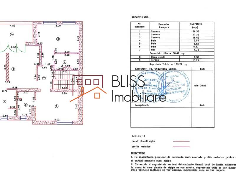 3-Bedroom Villa With Attic And Private Garden In Oxford Gardens, Bucharest / Ilfov | Bliss Imobiliare / Photo 7 - BLISS Imobiliare