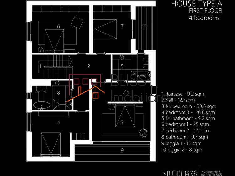 6-Room Villa David Residence Iancu Nicolae, Bucharest / Ilfov | Bliss Imobiliare / Photo 27 - BLISS Imobiliare