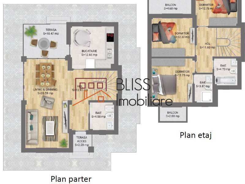 Vila de Vanzare Boreal - 4 Camere - ID:89201 | Bliss Imobiliare / Photo 14 - BLISS Imobiliare