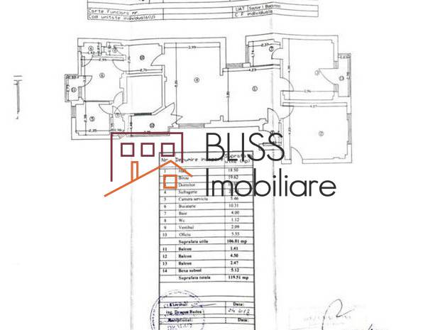 Apartament Spatios, 4 Camere, Zona Cismigiu | Bliss Imobiliare / Photo 21 - BLISS Imobiliare