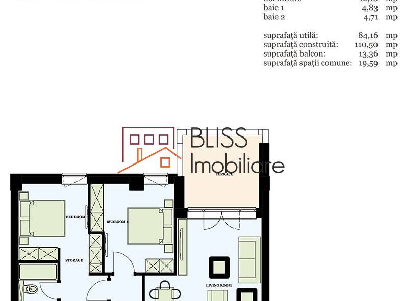 2-bedroom Apartment In Triana Complex, Bucharest / Ilfov | Bliss Imobiliare / Photo 12 - BLISS Imobiliare